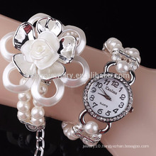 Lotus pearl diamond bracelet watch fashionable ladies watches BWL046